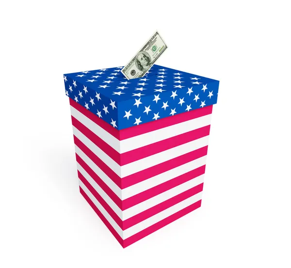 Preço do voto nas eleições nos EUA . — Fotografia de Stock