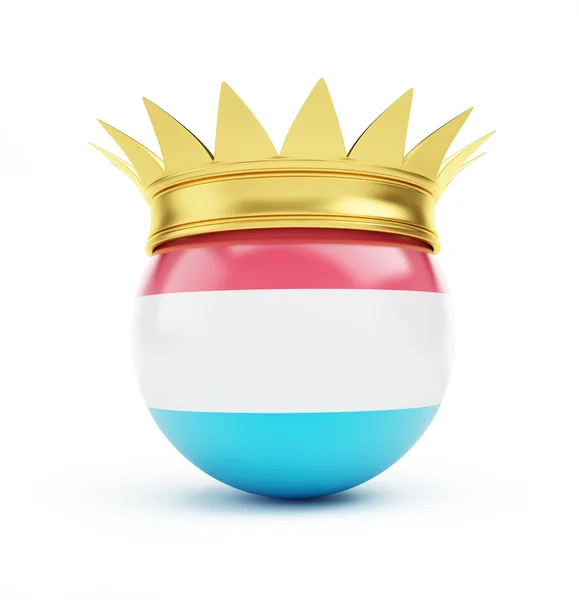 Luxemburg korona — Stock Fotó
