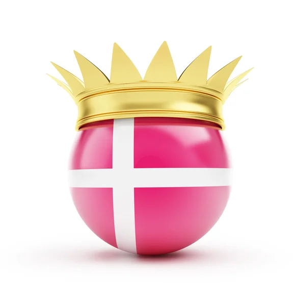 Denemarken kraai — Stockfoto