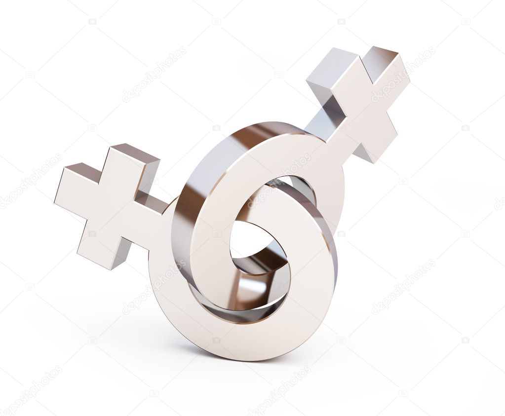 Sign lesbians on a white background