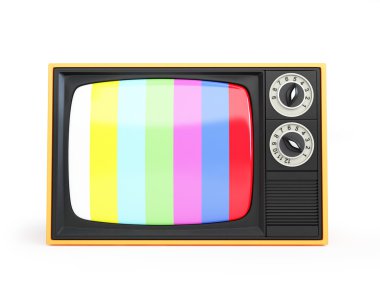 Retro TV clipart