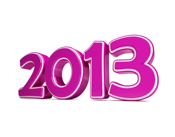 New year 2013 3d — Stock Photo, Image
