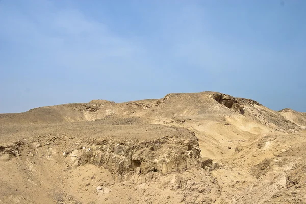 Landskapet i öknen och klippor nära Hurghada, Egypten — Stockfoto