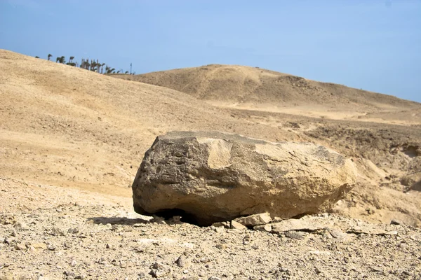 Landscape of Desert and rocks near Hurghada, Egypt — Stock Photo, Image