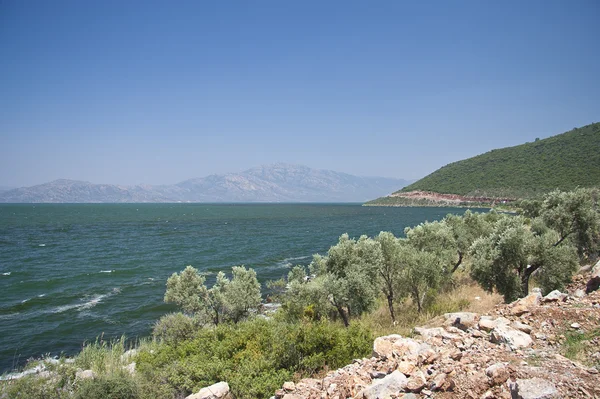 stock image Huge Amazing BAFA Lake in Turkey