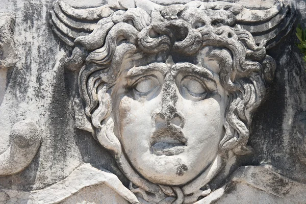 Garganta de Medusa en el Templo de Apolo —  Fotos de Stock