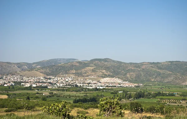 Landschaft Blick auf das Tal — Stockfoto
