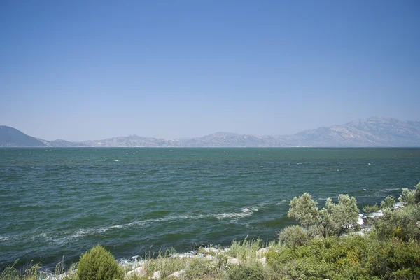 stock image Huge Amazing BAFA Lake in Turkey