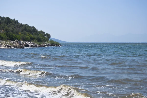 在土耳其巨大惊人 bafa 湖 — 图库照片