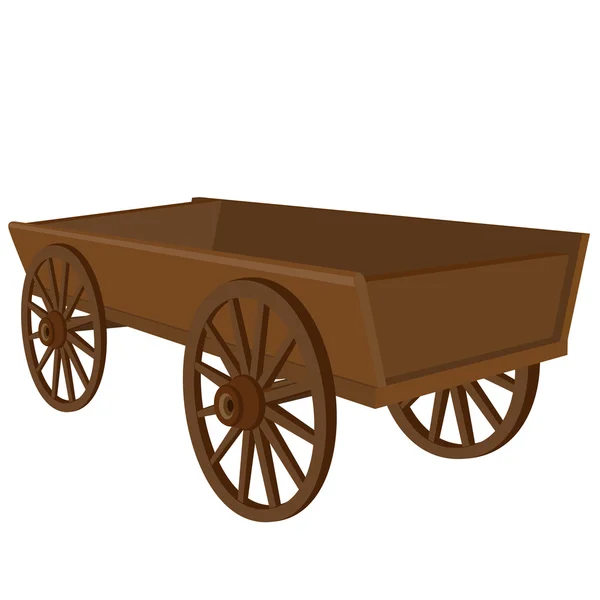 Cart.Antique vehicle. — Stock Vector
