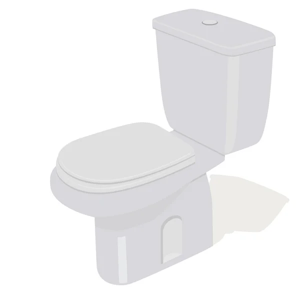 WC met cisterne — Stockfoto