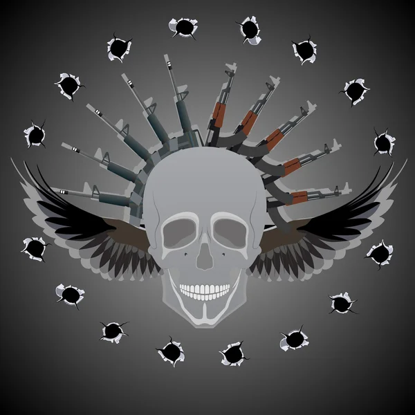 Arme mortelle — Image vectorielle