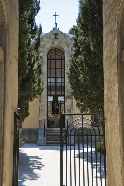 Katolická církev na ostrově kos, Řecko — Stock fotografie