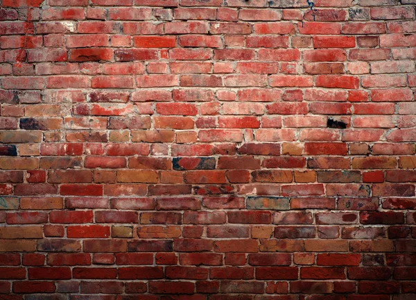Textuur van oude bakstenen muur — Stockfoto