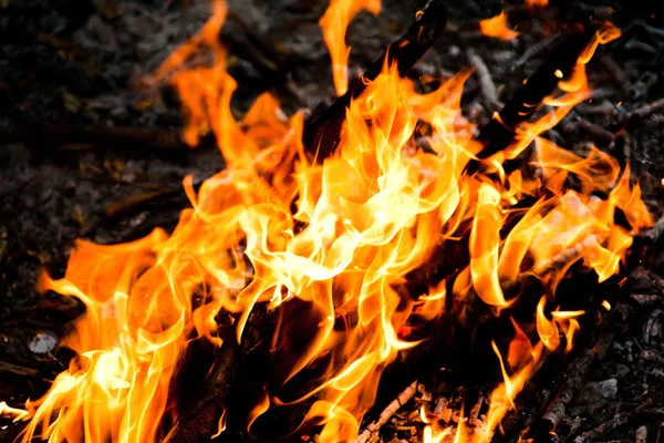 地狱火 — 图库照片