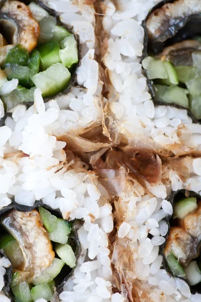 Rollos de sushi japoneses — Foto de Stock