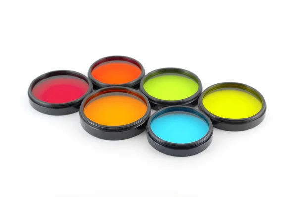Color filters for lenses — Stock Photo, Image