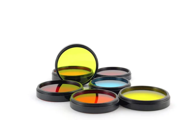Filtros de color para lentes — Foto de Stock