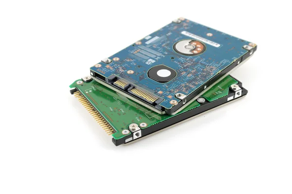 Dos discos duros (HDD) para portátil — Foto de Stock