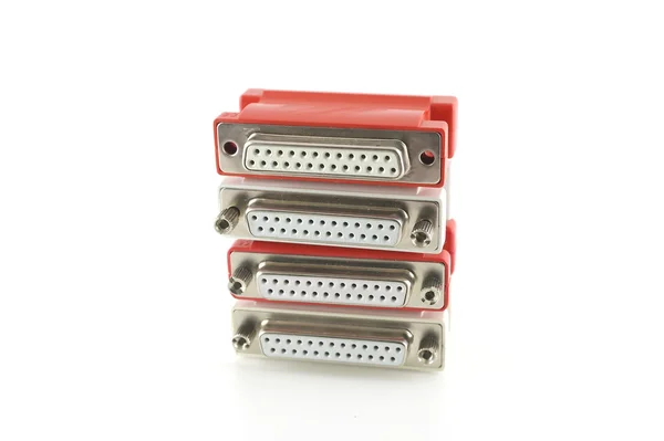 LPT interface adapters (Key) for computer — Stock Photo, Image
