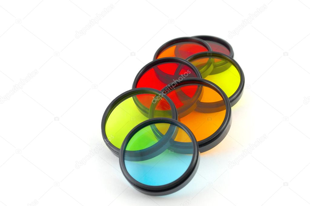 Color filters for lenses