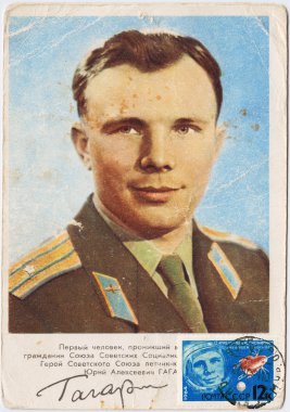 Yuri Gagarin clipart