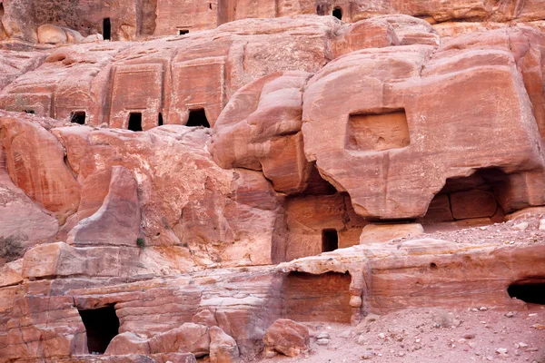 Petra - Nabatéer huvudstad (Al Khazneh) Jordan — Stockfoto