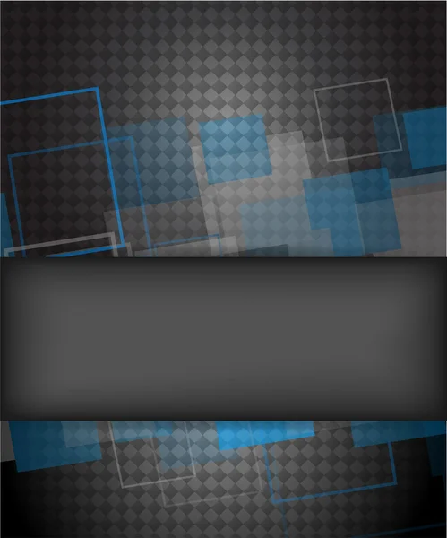 Hintergrund mit Quadraten — Stockvektor