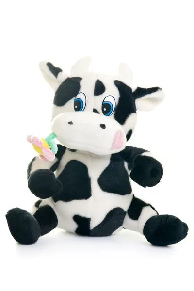 Корова-игрушка — стоковое фото