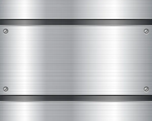 Metallische Platte Hintergrund 2 — Stockvektor