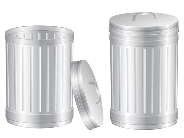 Trash can — Stock Vector
