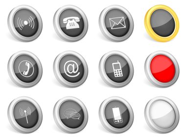 3d icons communication clipart