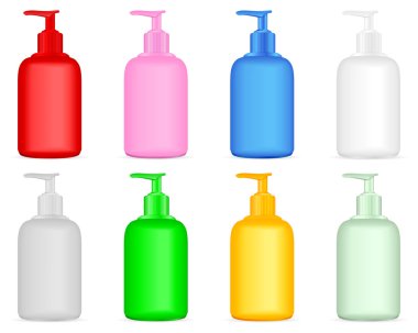 Lotion bottle clipart