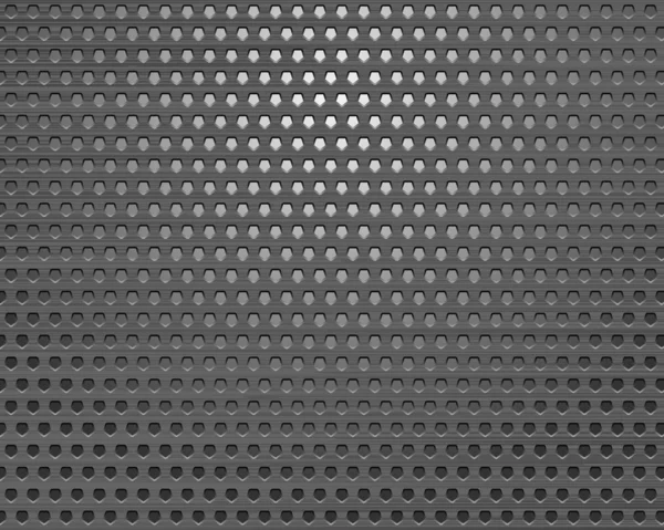 Vierkante metalen patroon — Stockvector