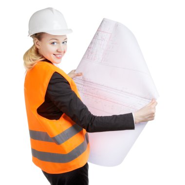 Engineer Woman clipart