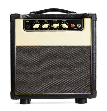 Vintage Guitar Amplifier clipart