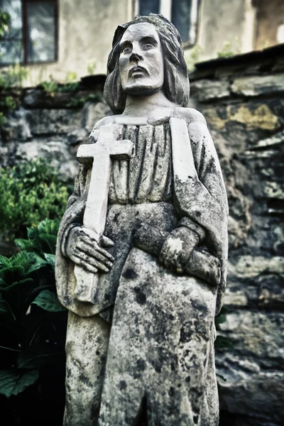 Estatua en Catedral — Foto de Stock
