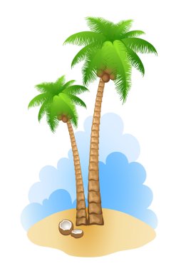 Palm tree clipart