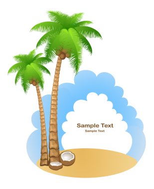 Vacation background clipart