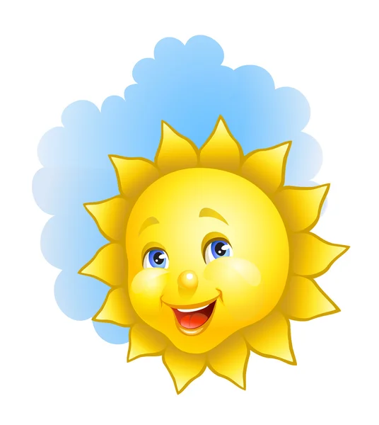 Счастливого солнца — стоковый вектор