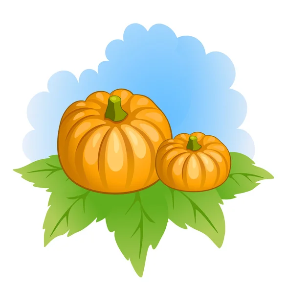 Vector pumpkins — Stock Vector