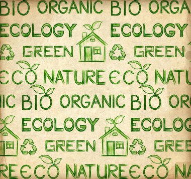 Eco wallpaper clipart