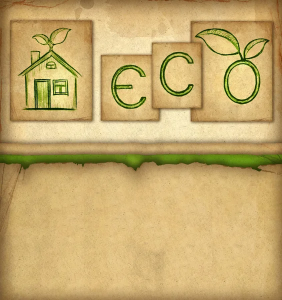 Eco pozadí — Stock fotografie