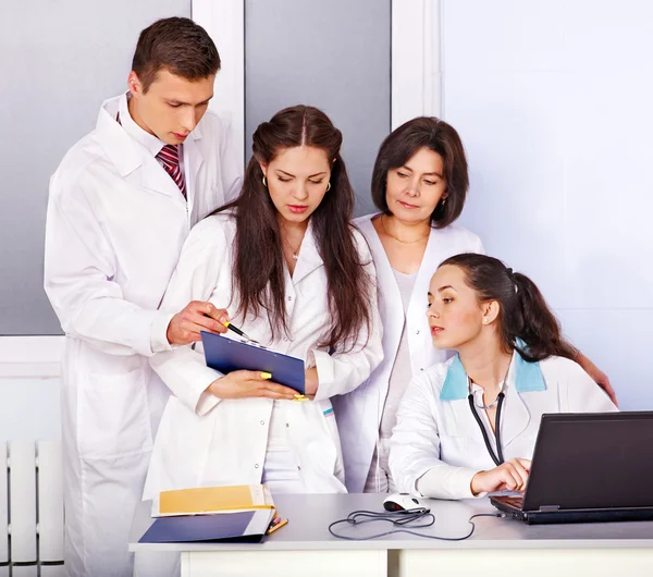 Group of doctor at hospital. — Stock Photo, Image