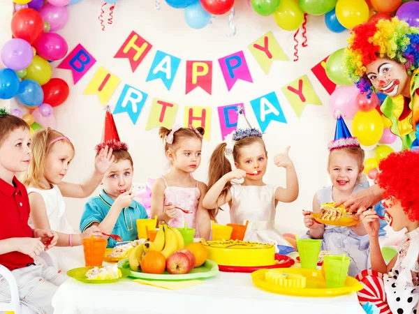 Fiesta de cumpleaños infantil  . —  Fotos de Stock