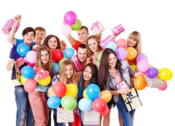 Group on party. — Stock Photo, Image