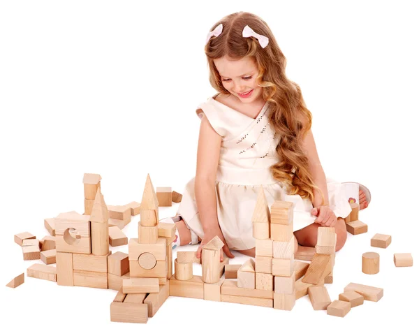 Jeux d'enfants blocs de construction . — Photo