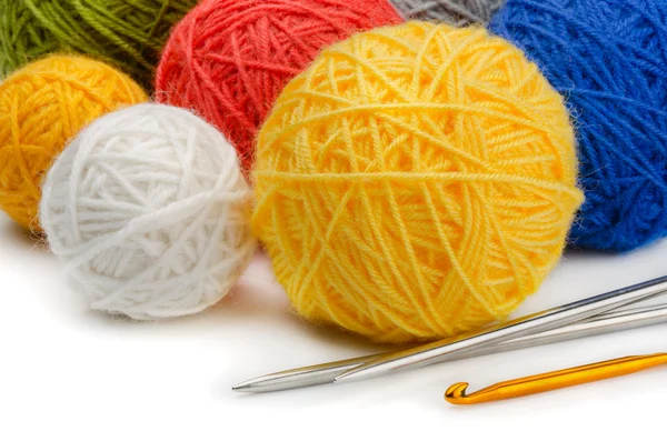 Knitting supplies — Stock Photo, Image