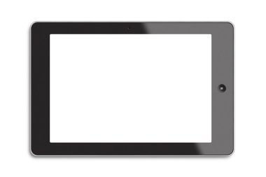 Tablet computer clipart