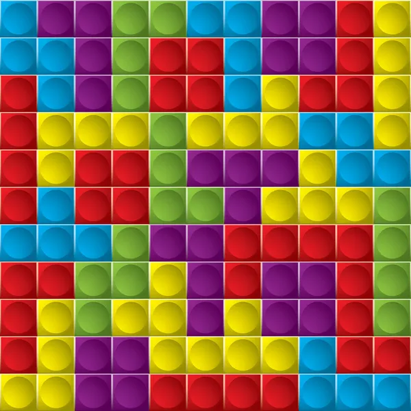 Tetris tahta arka plan — Stok Vektör